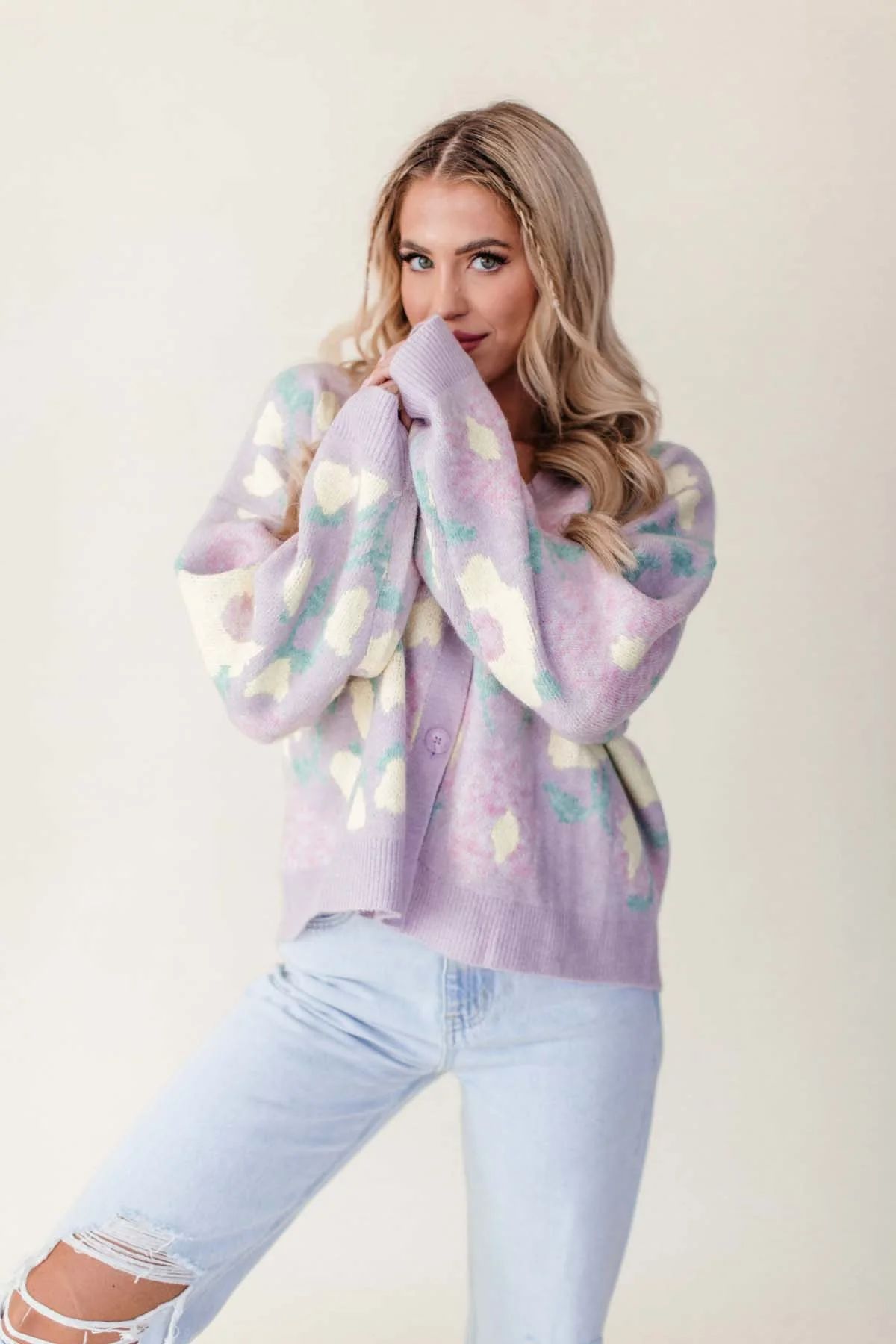 Leah Floral Cardigan | The Post