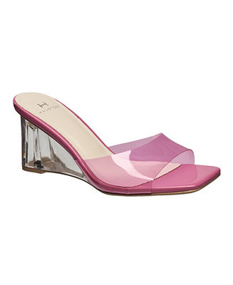 H Halston Women's Phili Transparent Heel Strap Sandals - Macy's | Macys (US)