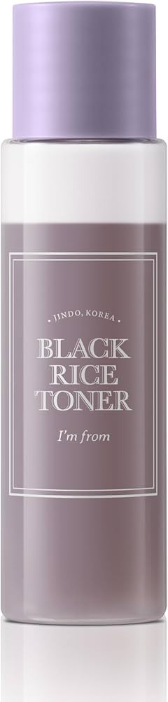 [I'm From] Miniature of Black Rice Toner for Oily Skin, Sebum Control Toner, Lightweight, Niacina... | Amazon (US)