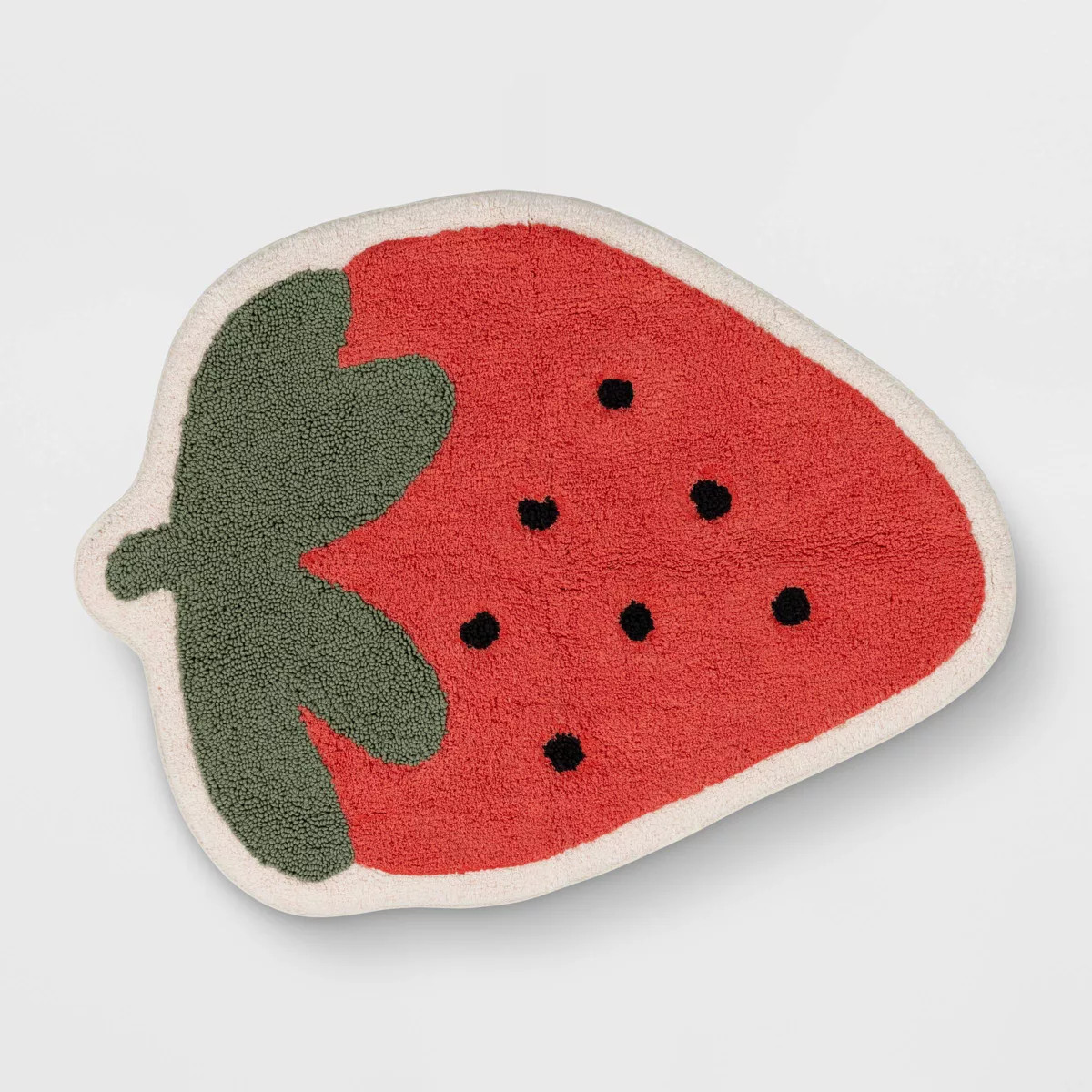 Strawberry Shaped Kids' Accent Rug - Pillowfort™ | Target