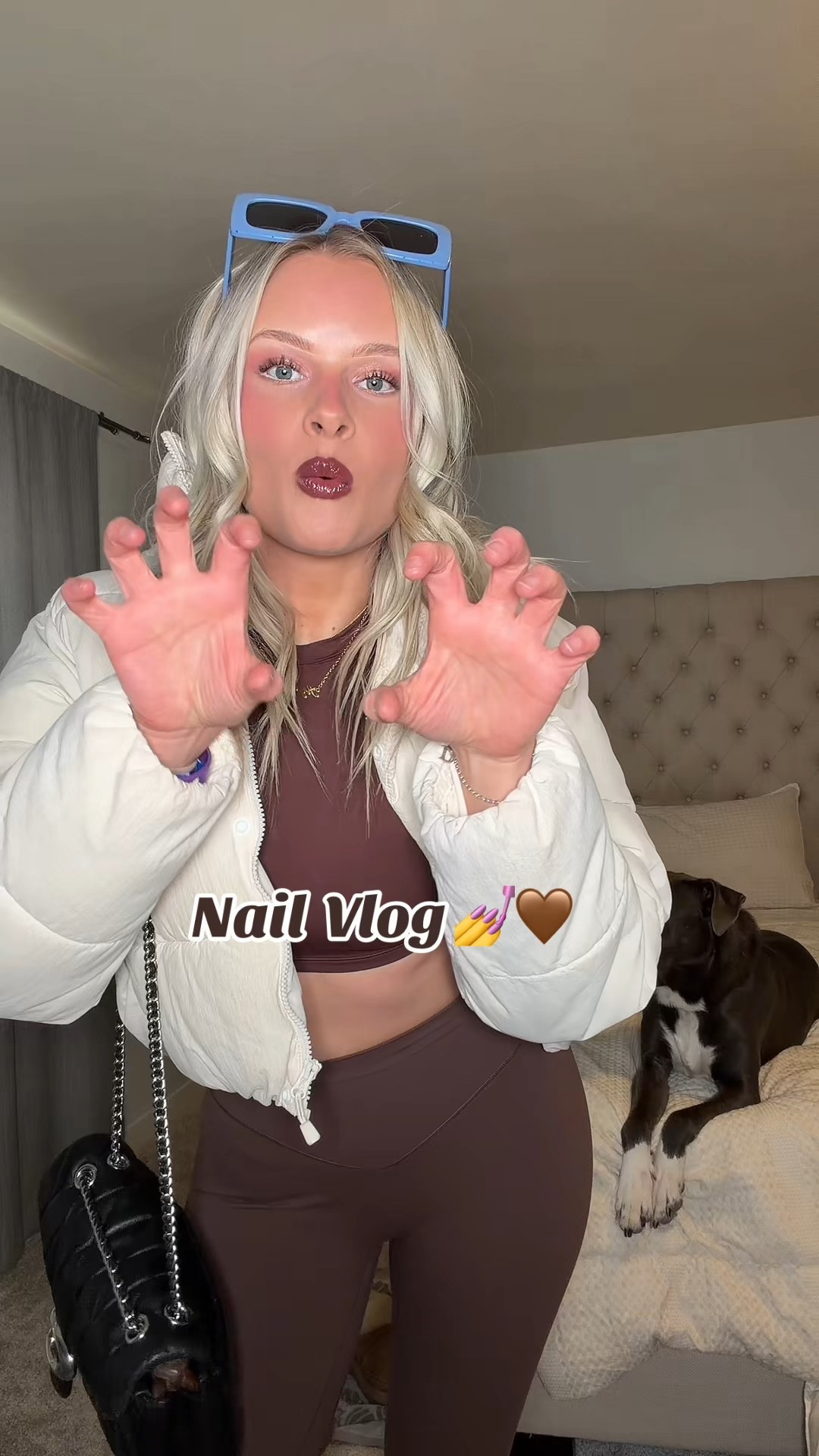 OUTFIT LINKS🔗 brown & pink Valentine’s Day nails 💅🤎

#LTKvlog #LTKValentine #LTKootd