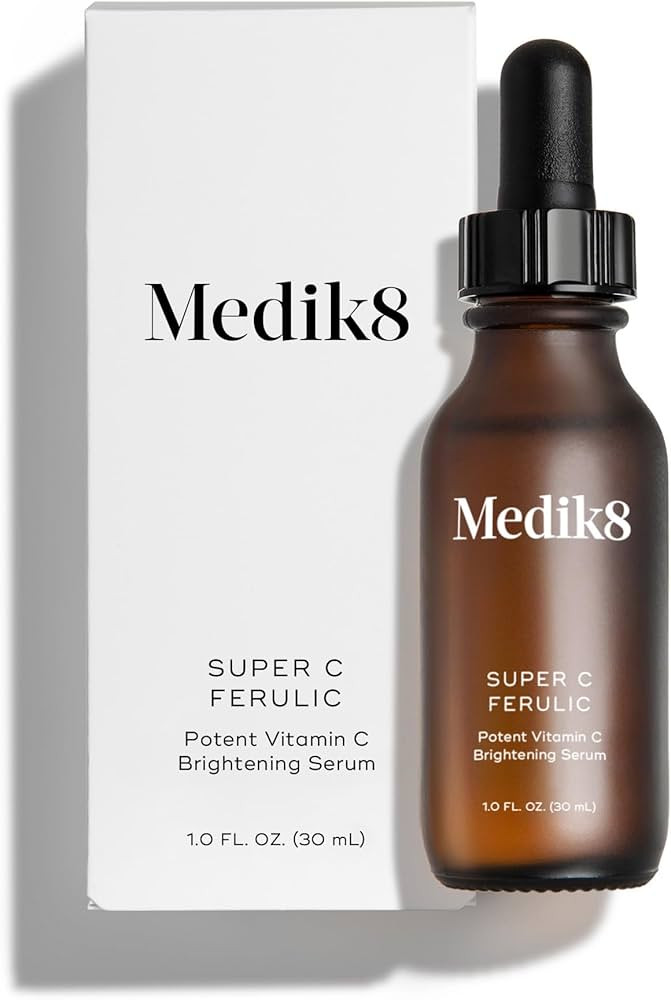Medik8 Super C Ferulic - 30 Percent Ethylated L-Ascorbic Acid Vitamin C Serum - With Vitamin E an... | Amazon (US)