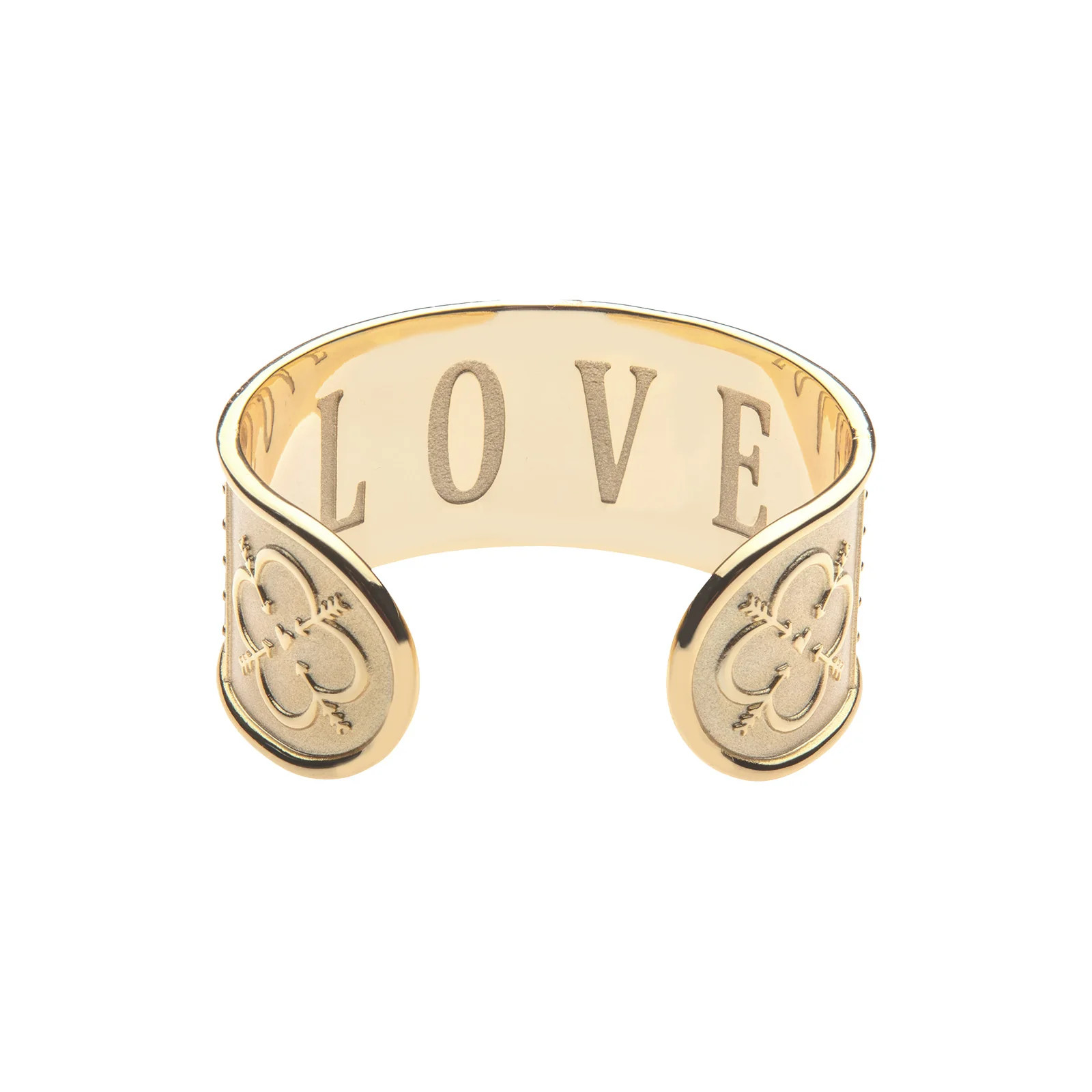 LOVE Quatrefoil Cuff SALE | Jane Win