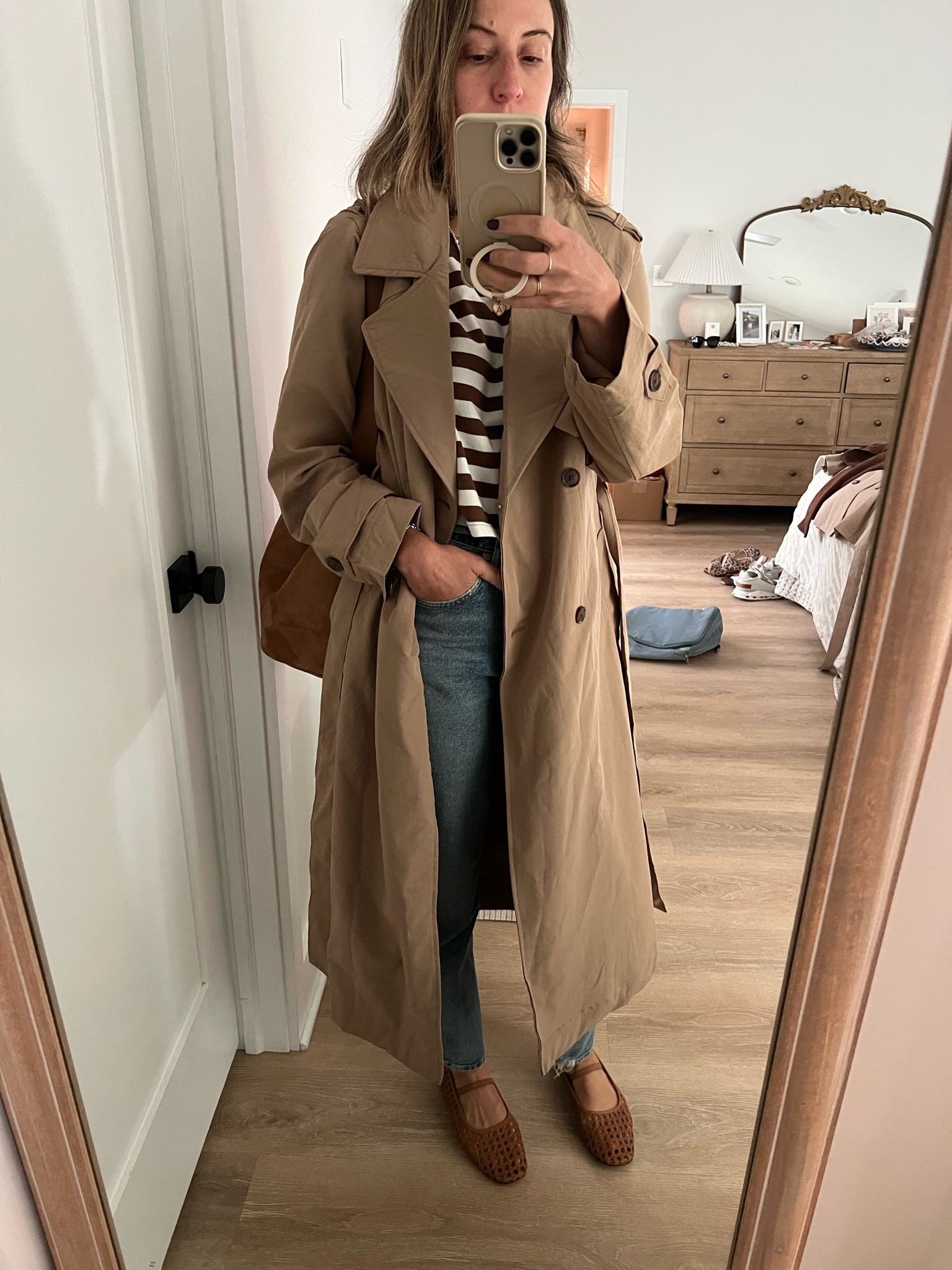 New trench under $50 👏🏼