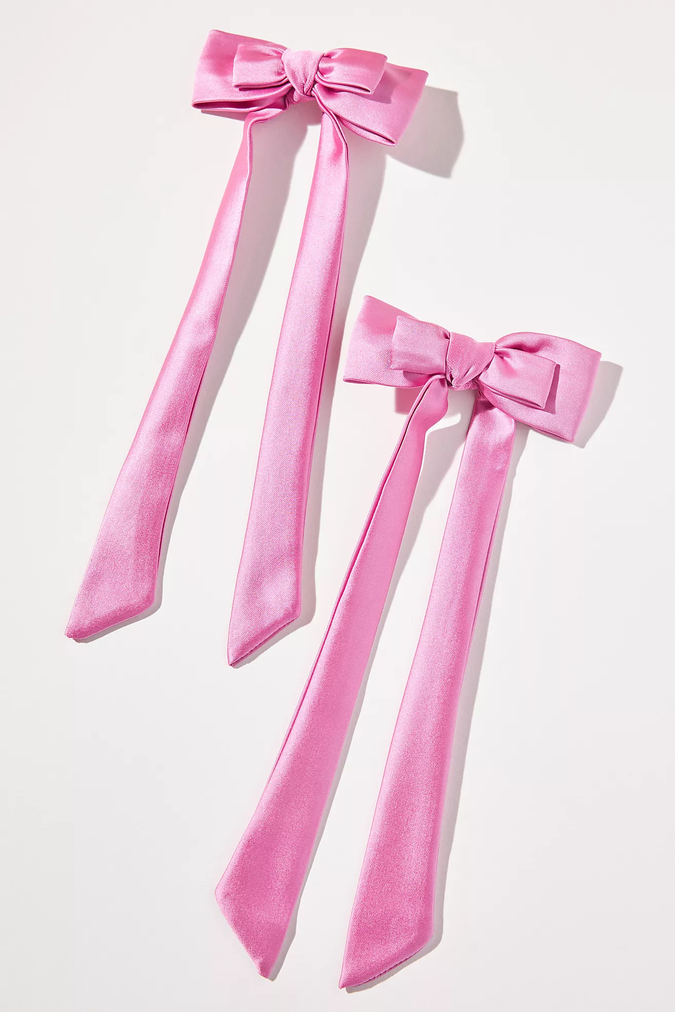 Sister Jane Lisse Long Hair Bow Clips, Set of 2 | Anthropologie (US)