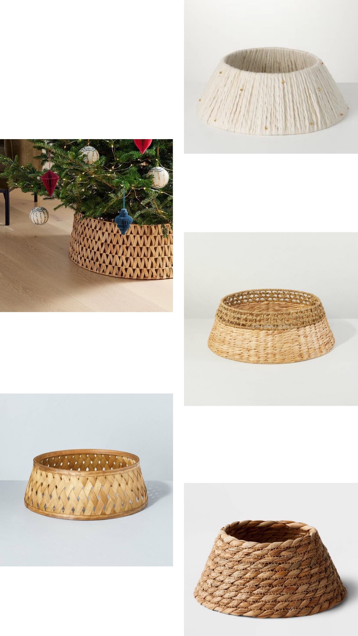 Getting a tree collar this year to protect my tree from a curious cat  

#LTKSeasonal #LTKHoliday