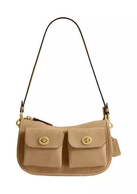 COACH Suede Twin Turnlock Waverly Bag | Belk