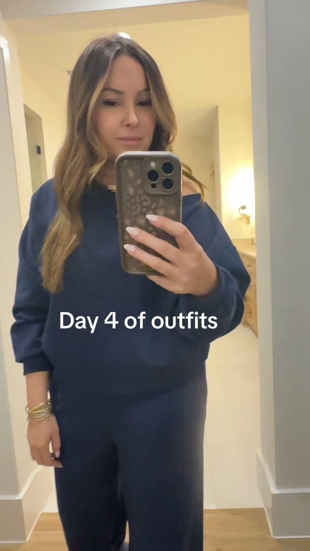 Cutest off the shoulder sweat set from Amazon. Navy blue. So soft and buttery 

#LTKdayinmylife #LTKActive #LTKootd