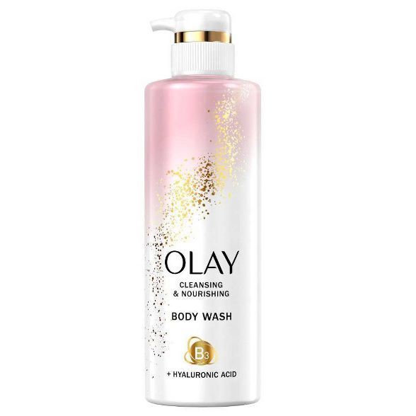 Olay Nourishing Body Wash with Pump - Vitamin B3 and Hyaluronic Acid - 17.9 fl oz | Target