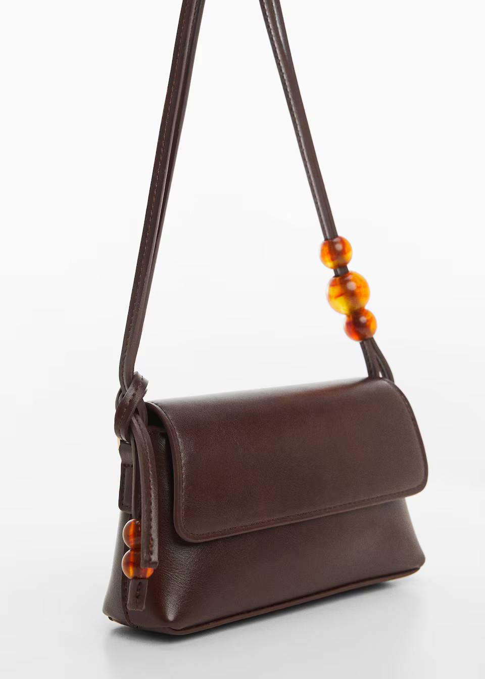 Beaded shoulder bag -  Women | Mango United Kingdom | MANGO (UK)