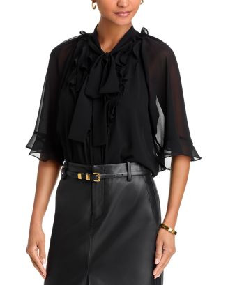 Monaco Ruffled Blouse | Bloomingdale's (US)