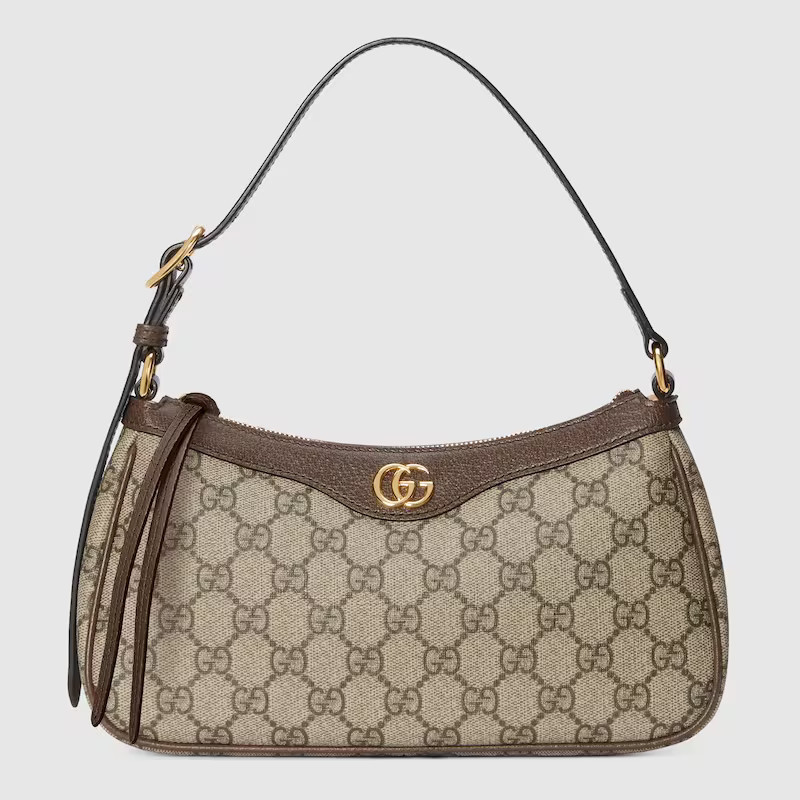 GUCCI Ophidia Small Shoulder Bag, Beige, GG Canvas | Gucci (US)