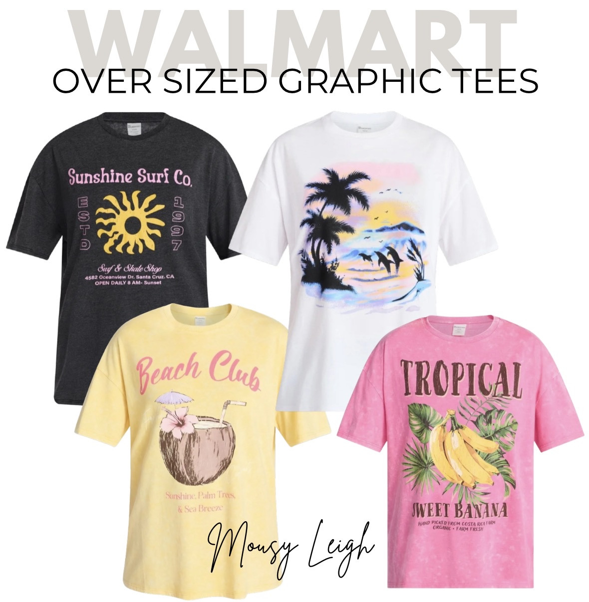oversized graphic tees, perfect for summer!

#LTKSaleAlert #LTKSeasonal #LTKootd