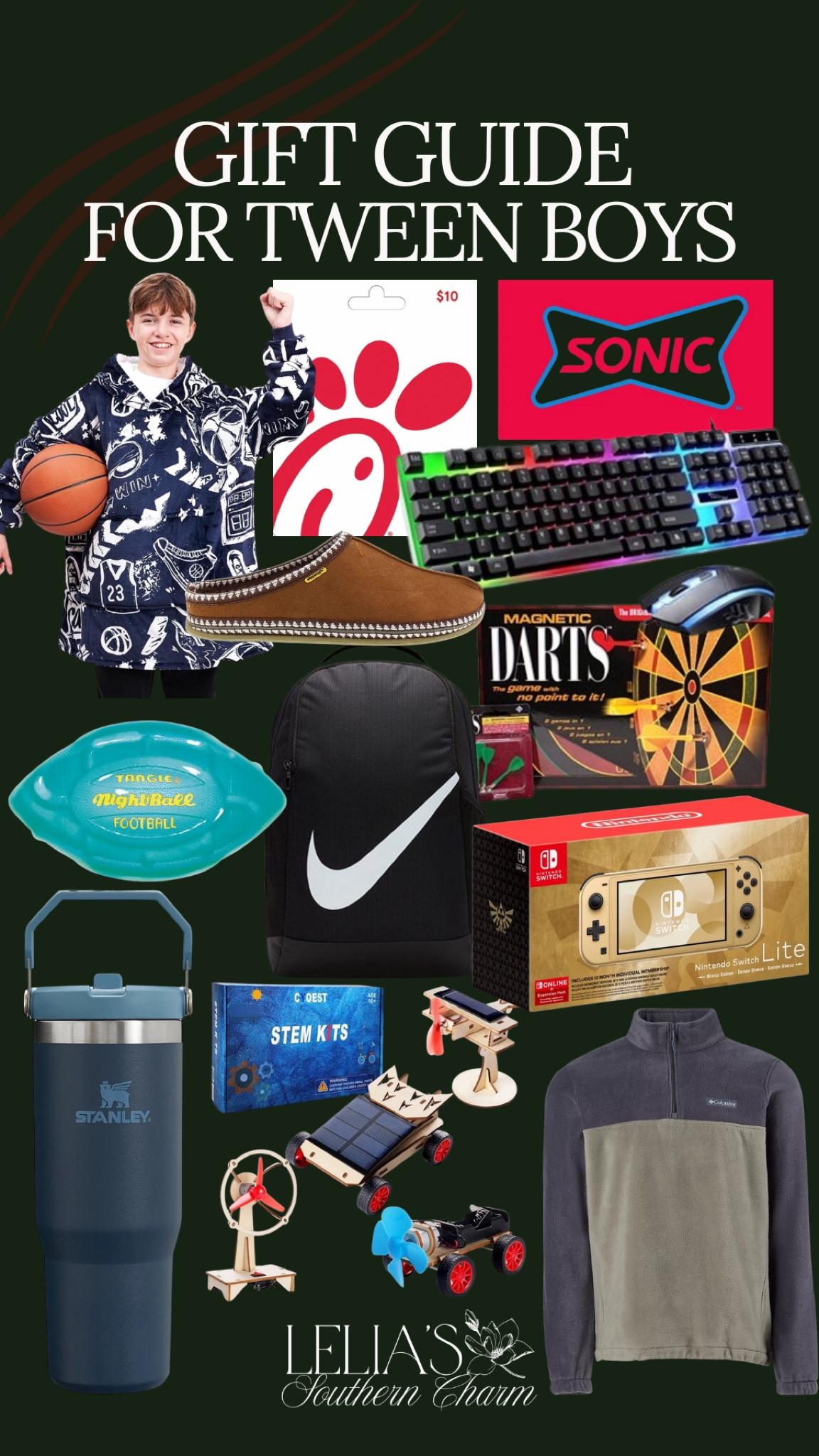 Gift guide for tween or teen boys for Christmas! 

#LTKHoliday #LTKCyberWeek #LTKGiftGuide
