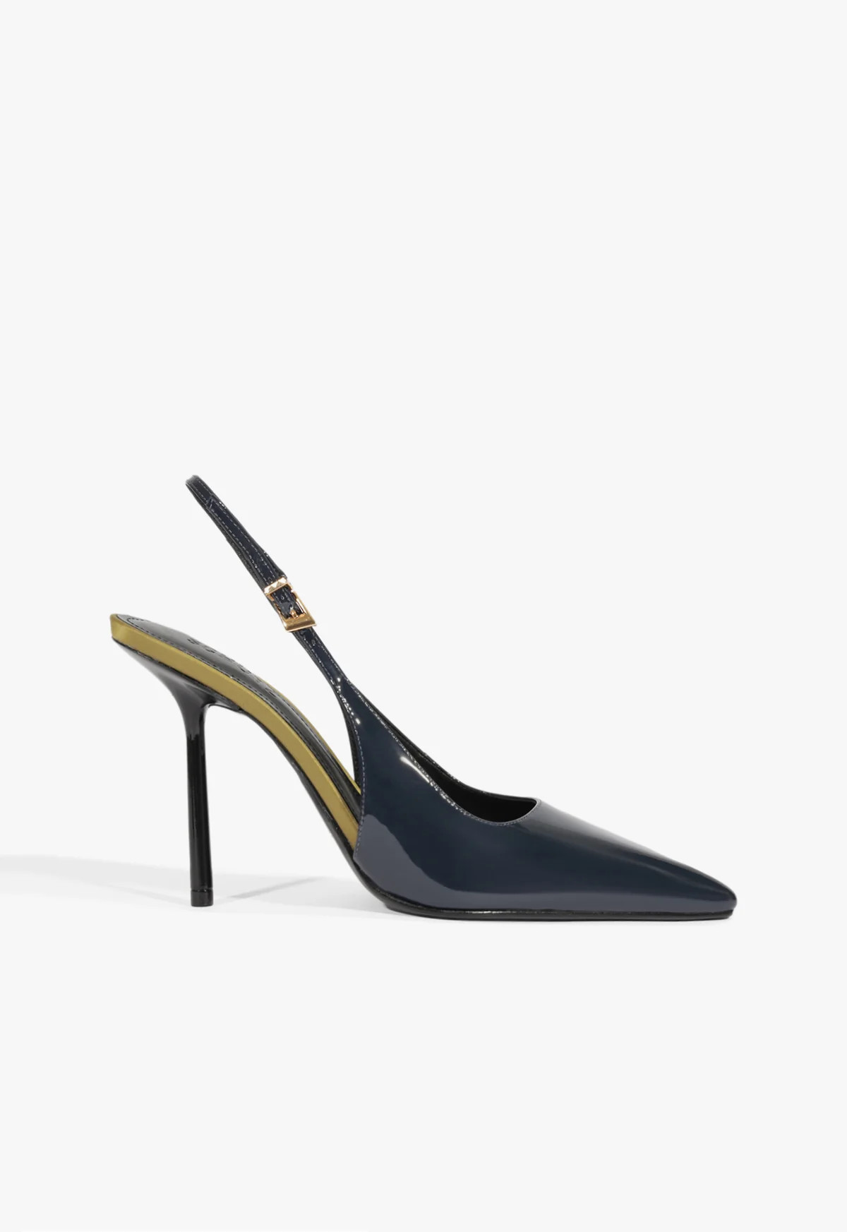 Leona Blue High Stiletto Heel Pump | SCHUTZ | Schutz (US)