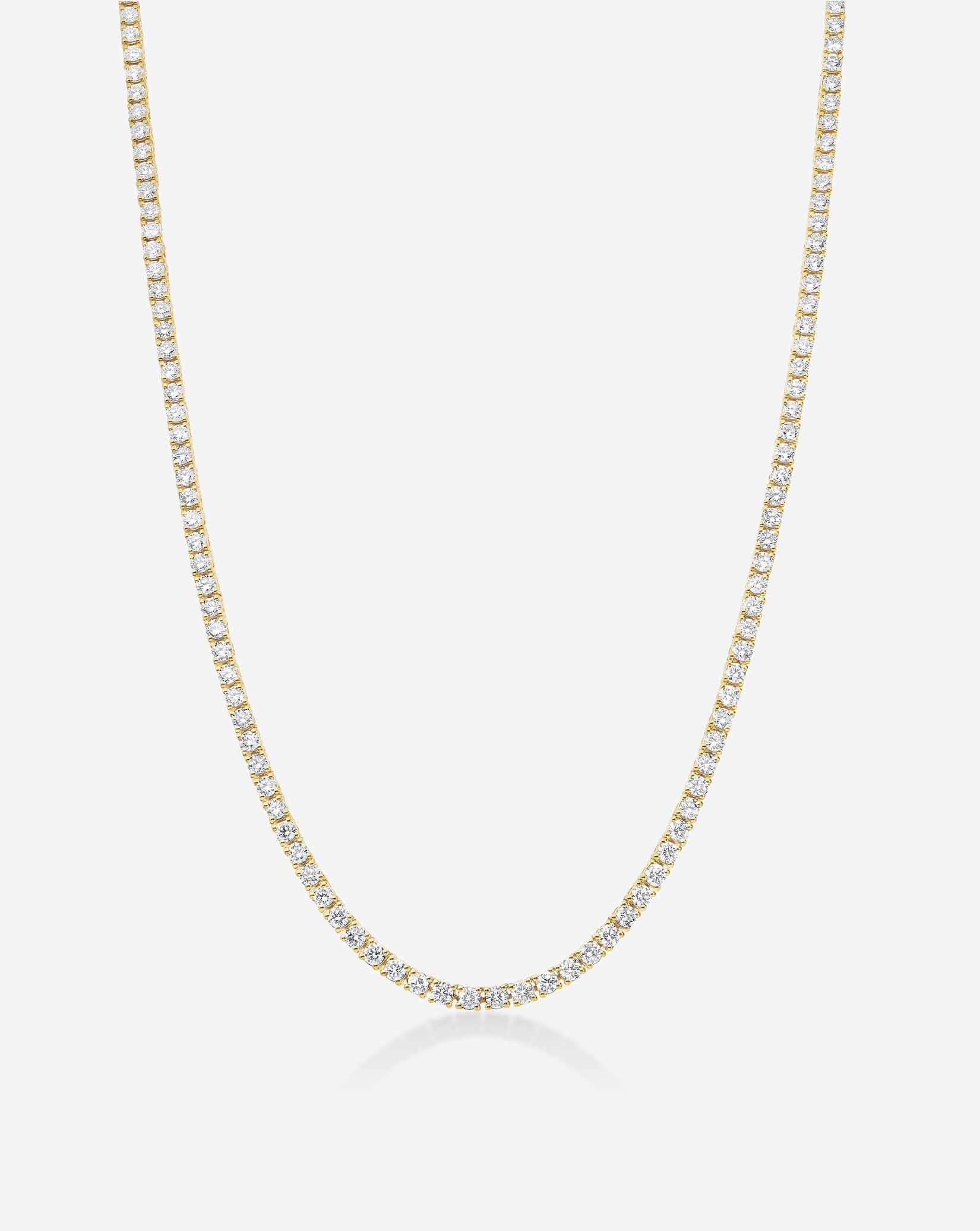 Classic Lab Diamond Tennis Necklace | Ring Concierge