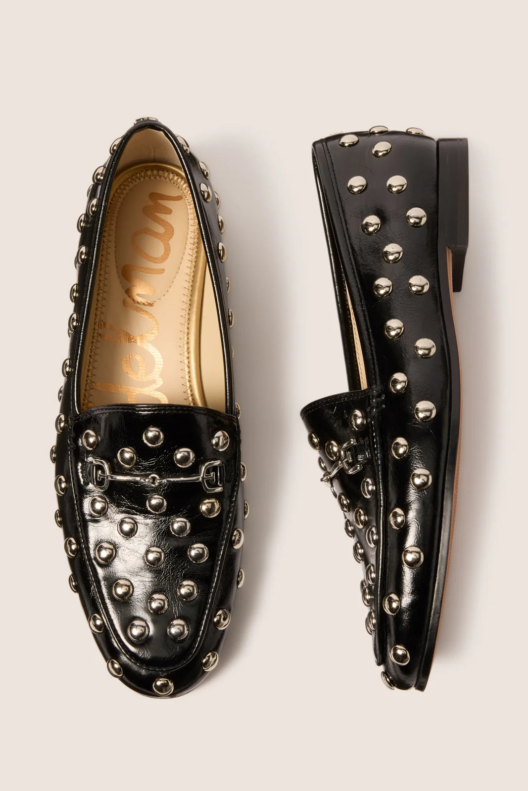 SAM EDELMAN Women's Lorraine Stud Loafer, Size 7.5, Black | Evereve
