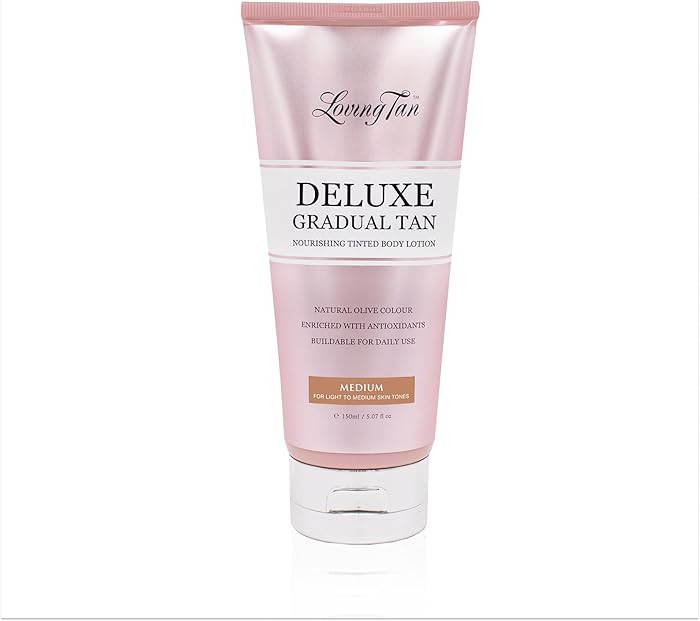 Loving Tan Deluxe Gradual Tan Lotion, Medium- Natural Looking Self Tanner, Professional Strength ... | Amazon (US)