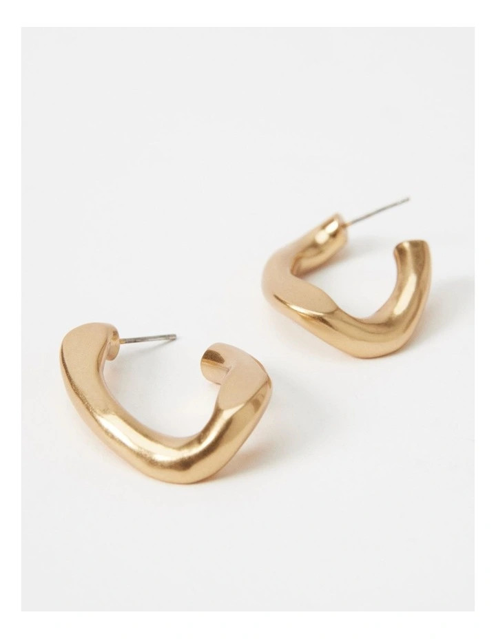 The Helene Hoops in Gold | Myer