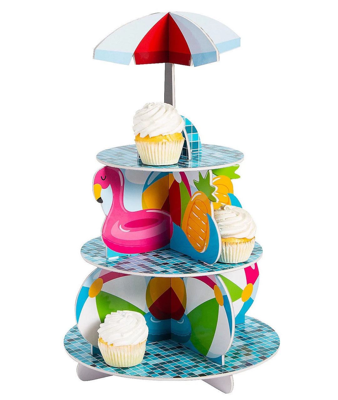 Pool Party Cupcake Stand, Pool Party Treat Stand, Pool Float Party Decor - Etsy | Etsy (US)