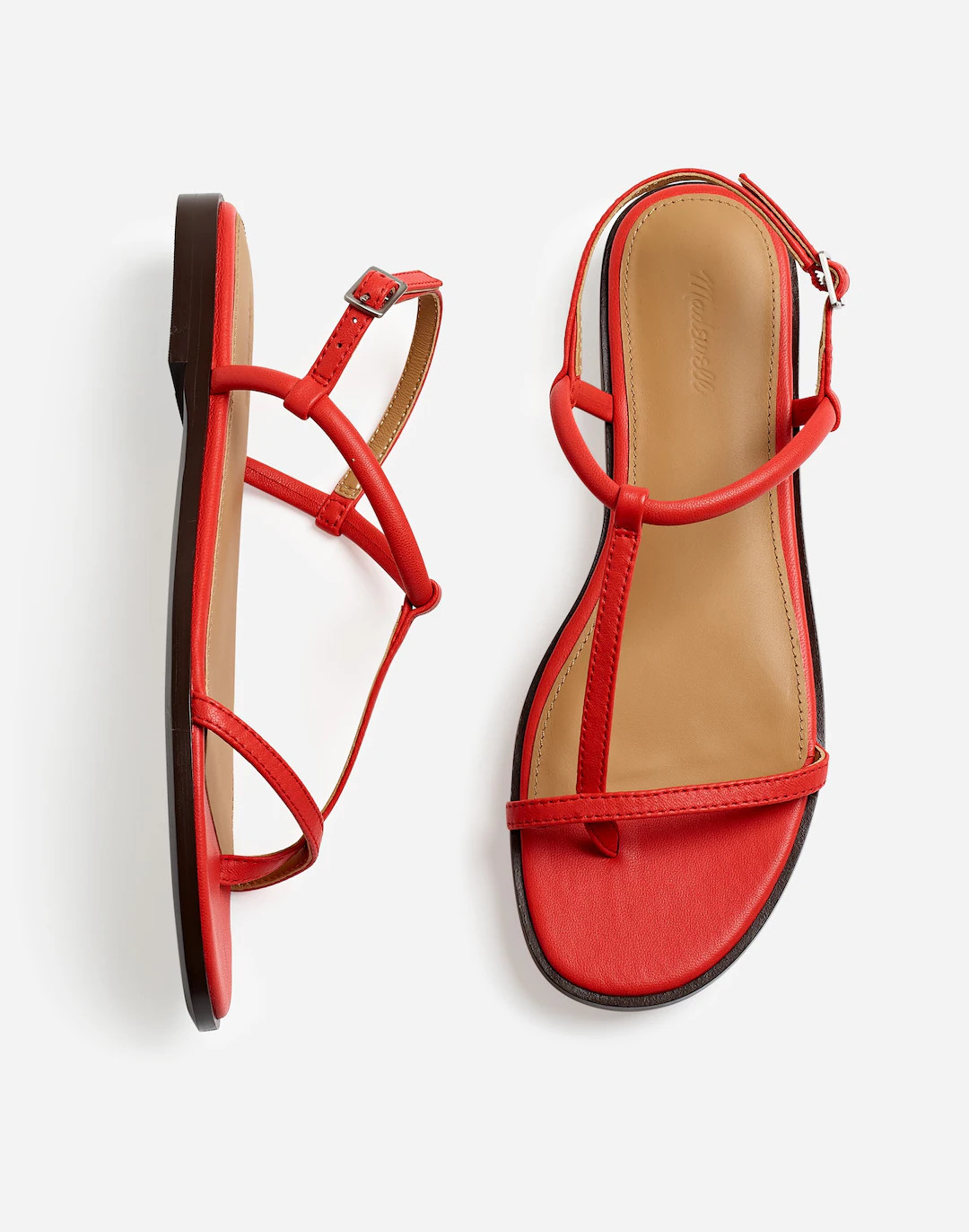 The Bev T-Strap Thong Sandal | Madewell