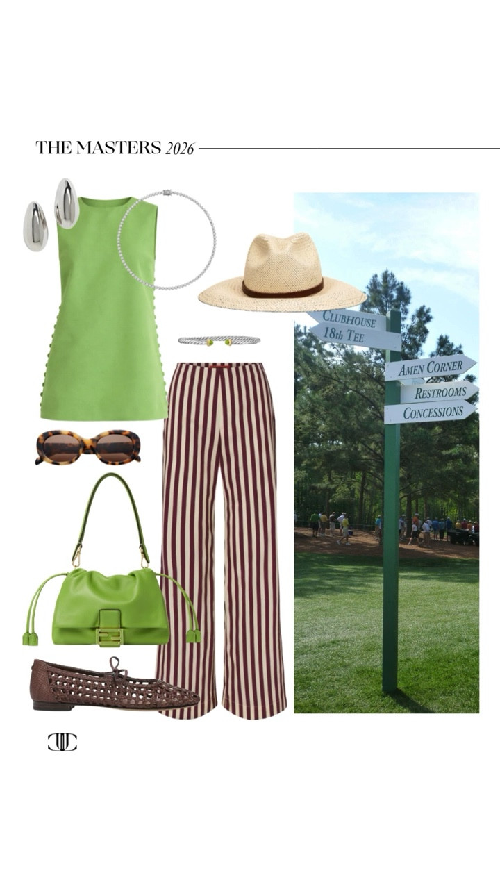 Masters 2026 Style 🌿🏌️‍♀️

Timeless, polished, and perfectly suited for a day at Augusta. This edit is all about breezy spring dresses, tailored linen sets, chic (walkable) shoes, and classic accessories that strike that effortless Southern balance.

From early tee times to clubhouse brunch, these looks are designed to keep you comfortable, refined, and ready for a full day on the course. Save this for tournament outfit inspo and tap to shop each look. ⛳✨

#LTKStyle #MastersStyle #GolfTournamentStyle #SpringOutfits #PreppyStyle #SouthernStyle #EventStyle #

#LTKootd #LTKOver40 #LTKdayinmylife