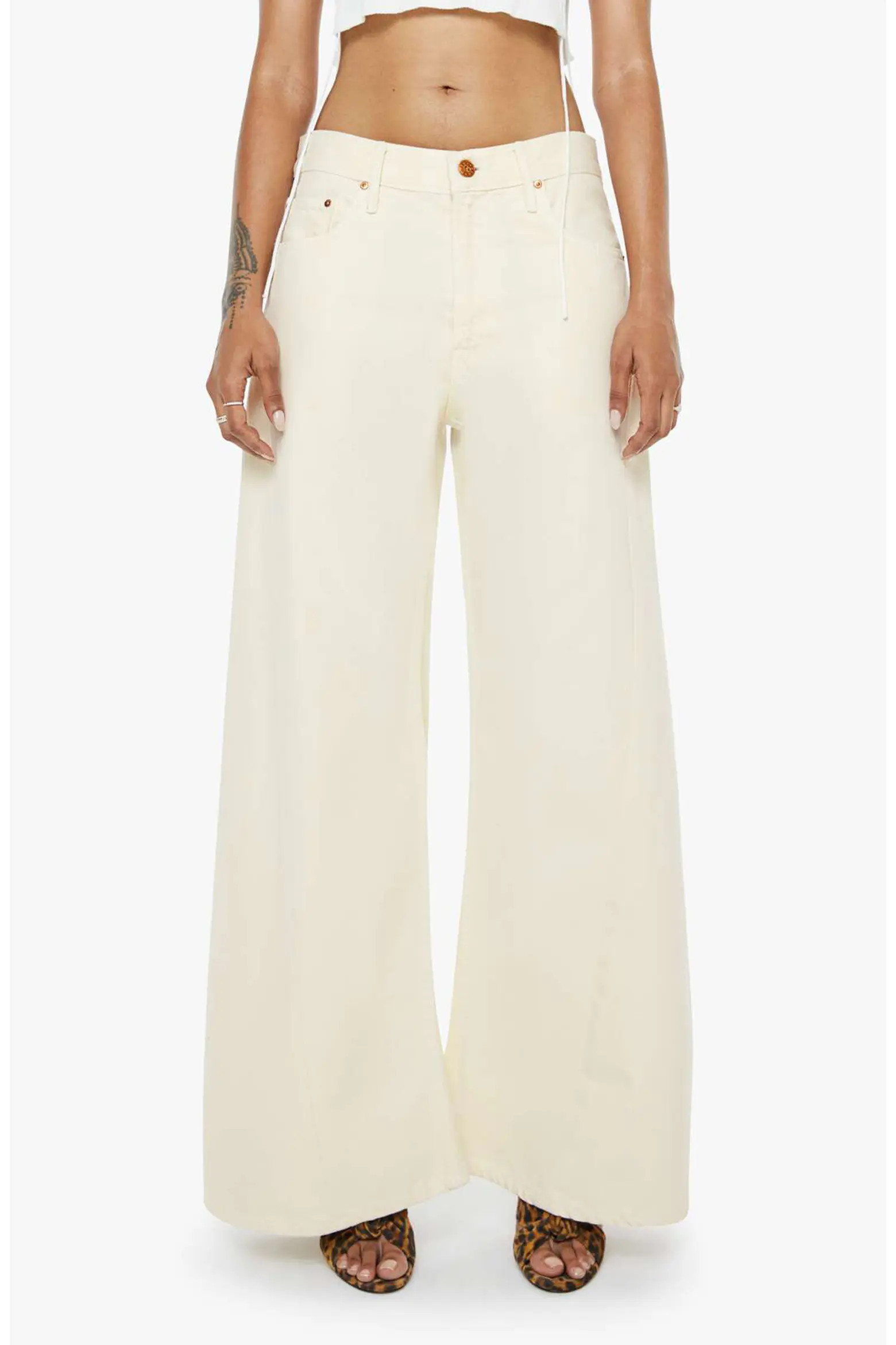 Lil Lemon Twist Sneak High Waist Flare Leg Jeans (Women) | Nordstrom | Nordstrom