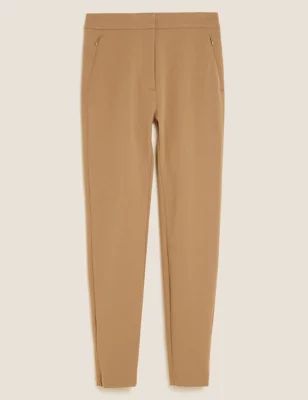 Skinny Ankle Grazer Trousers with Stretch | Marks & Spencer (UK)