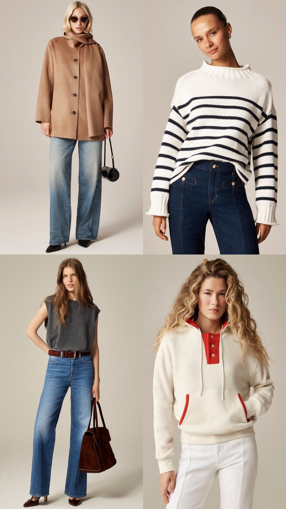 Okay J.Crew you’ve got my attention. Living all these looks SO much!! 