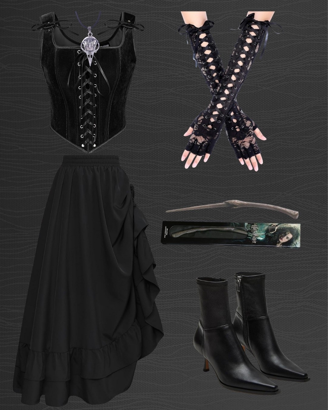 Bellatrix Lestrange Halloween costume 🖤🦇🪄🐦‍⬛

#harrypotter #halloweencostume #bellatrixlestrange #bellatrixcostume
#amazonhalloweencostume



#LTKSeasonal #LTKFindsUnder50 #LTKFallSale