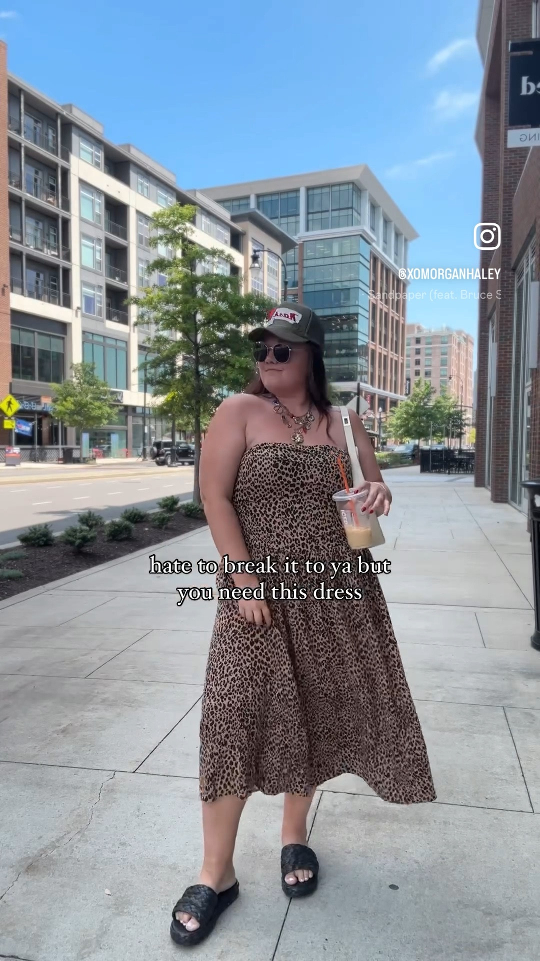 cheetah print dress perfect for the rest of summer and transitioning info fall!! Wearing XL but could probably do large too

#LTKMidsize #LTKFindsUnder50 #LTKStyleTip
