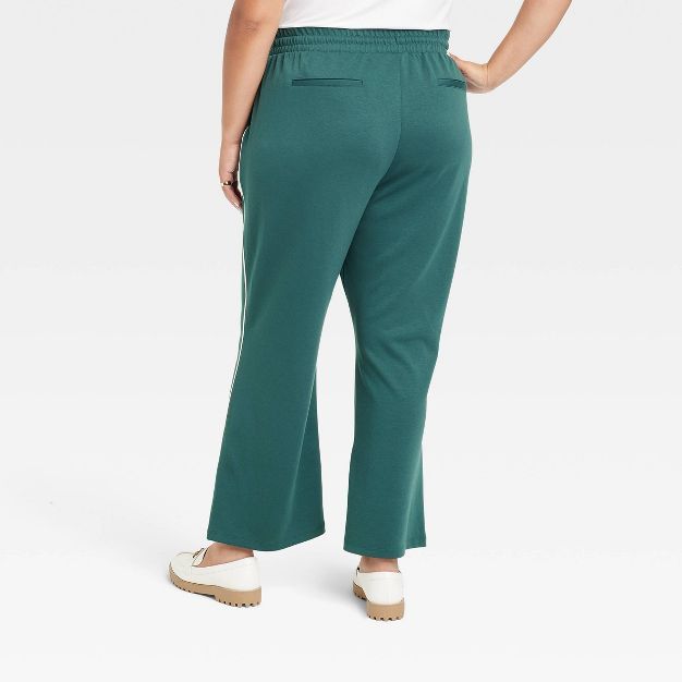 Women's Plus Size High-Rise Track Pants - Ava & Viv™ | Target