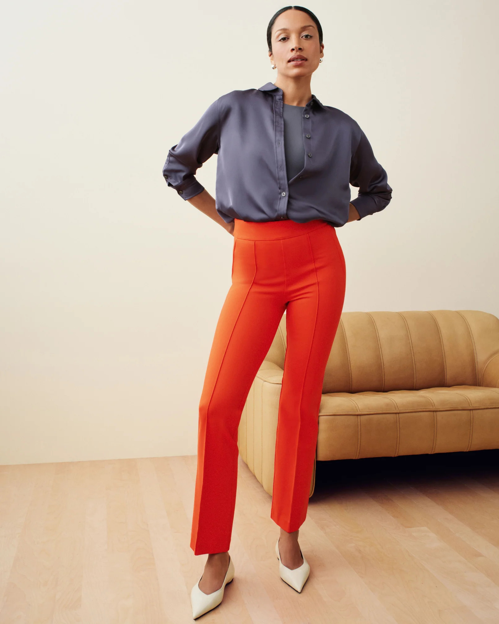 Kick Flare Ponte Pants - Tummy Control, No Zippers | SPANX | Spanx