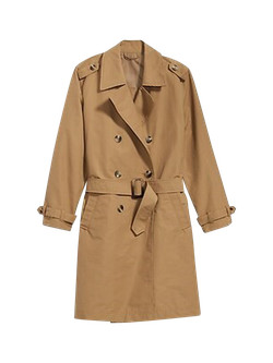 Water-Resistant Tie-Belt Trench Coat for Women | Old Navy (US)