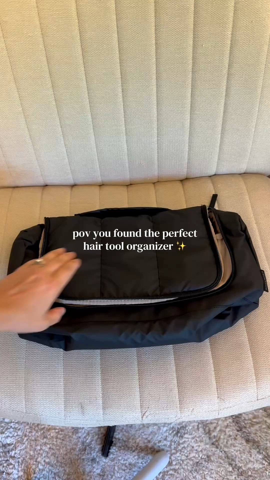 Love this new hair organizer travel bag #ltktravel 

#LTKBeauty