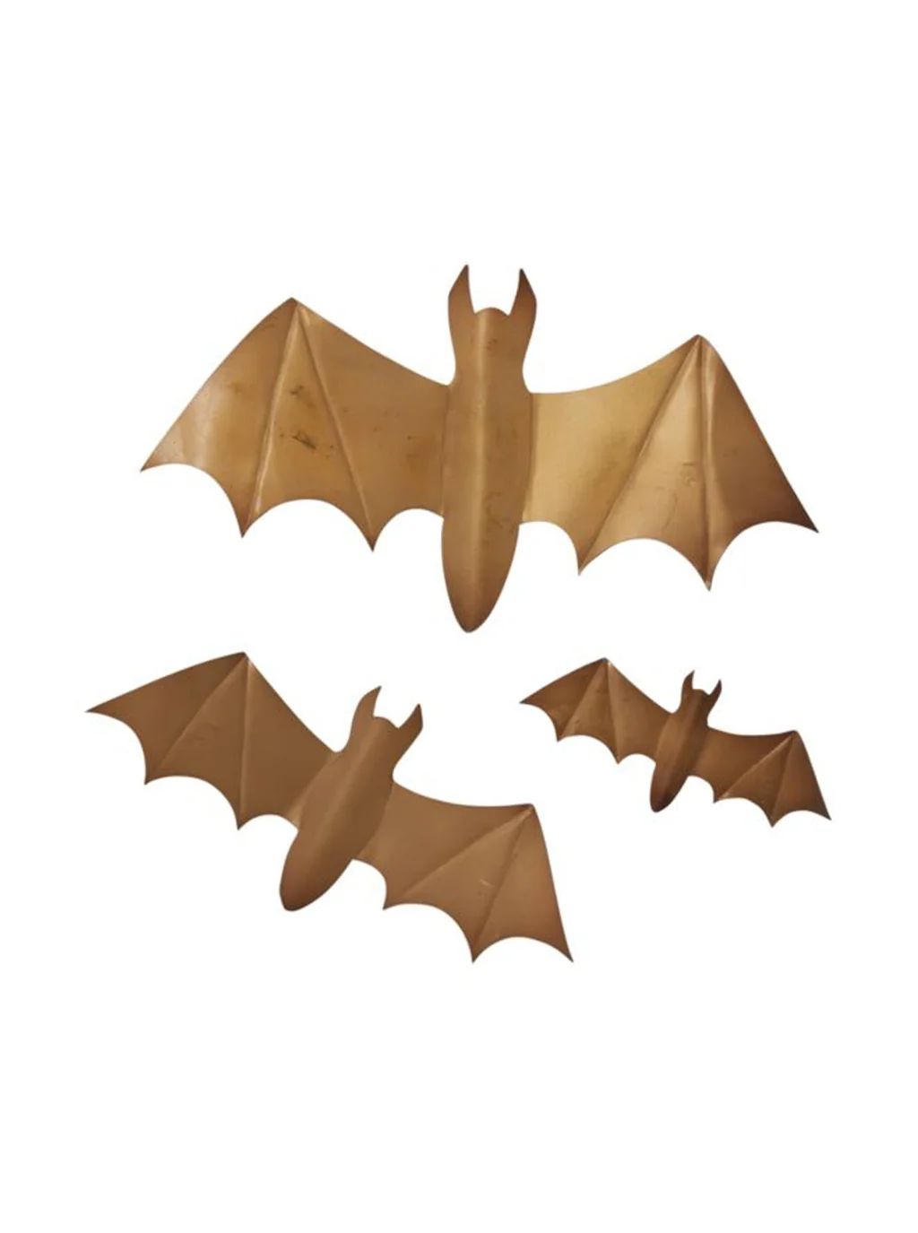 Brass Wall Bats | Set of 3 | House of Jade Home