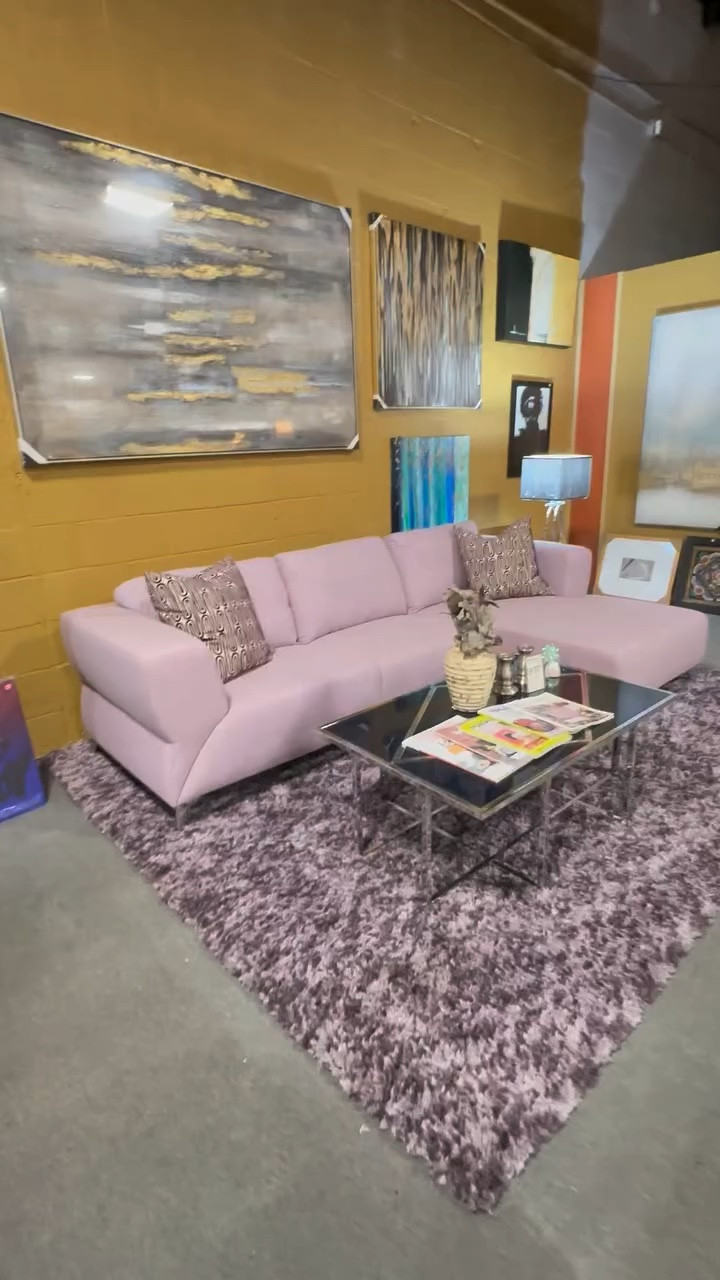 Check out this purple sofa. You can pick it up at Interior Styles Furniture Gallery in Conyers right now!

 #interiorstyling  #purplesofa #FirstLadyApproved

 Interior Styles Furniture Gallery
 Interior Styles Furniture Gallery