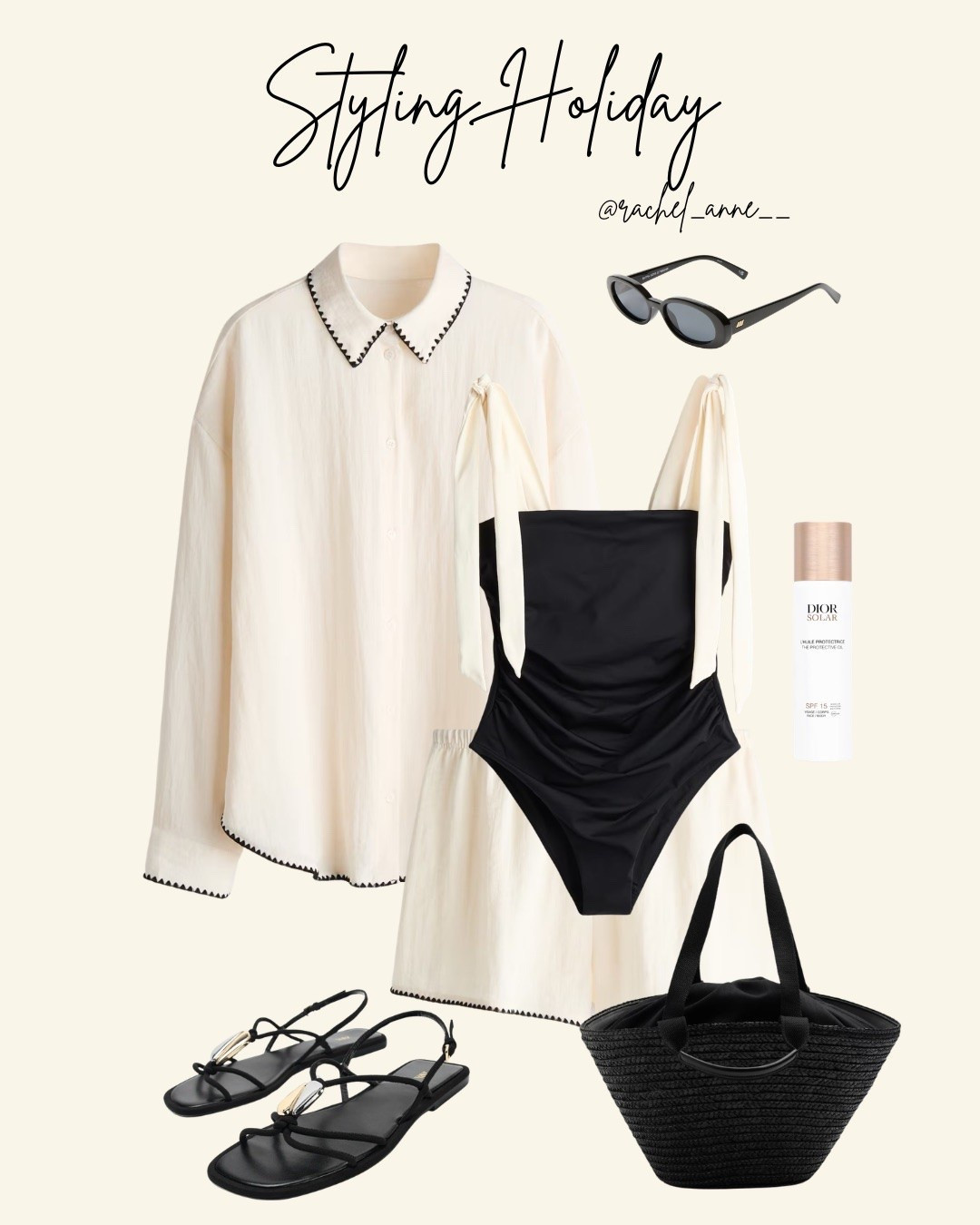 STYLING HOLIDAY 🖤🐚

#LTKsummer #LTKuk #LTKeurope