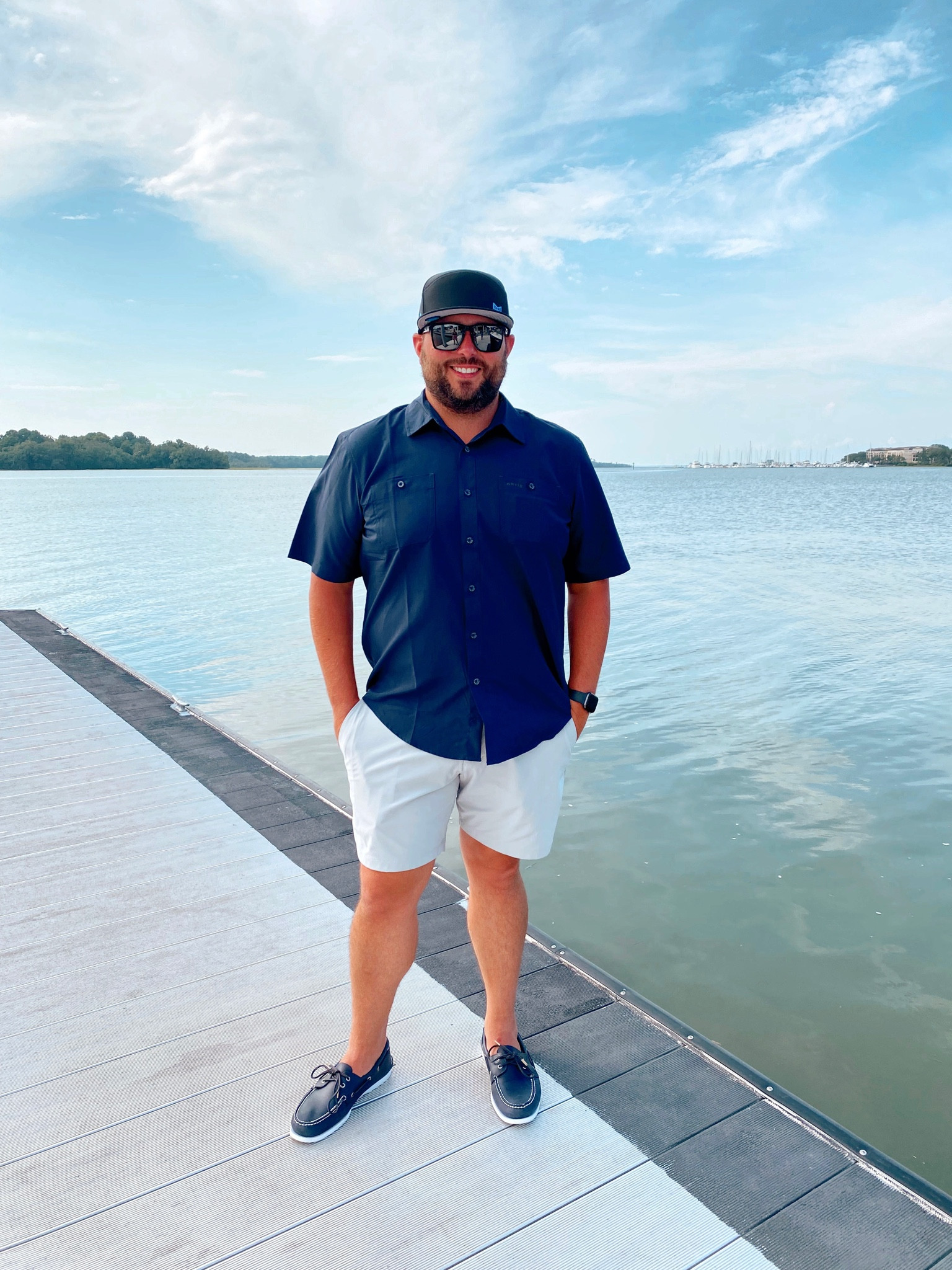Michael’s go to outfit—Melin Hat, Orvis Shirt, Lululemon Warpsteme Shorts, Sperry’s

Men’s Style, Men’s Vacation, Lululemon, melin hat 

#LTKstyletip #LTKtravel #LTKmens