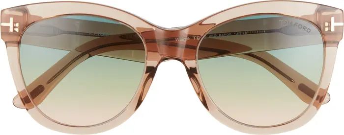 TOM FORD Wallace 54mm Gradient Cat Eye Sunglasses | Nordstrom | Nordstrom