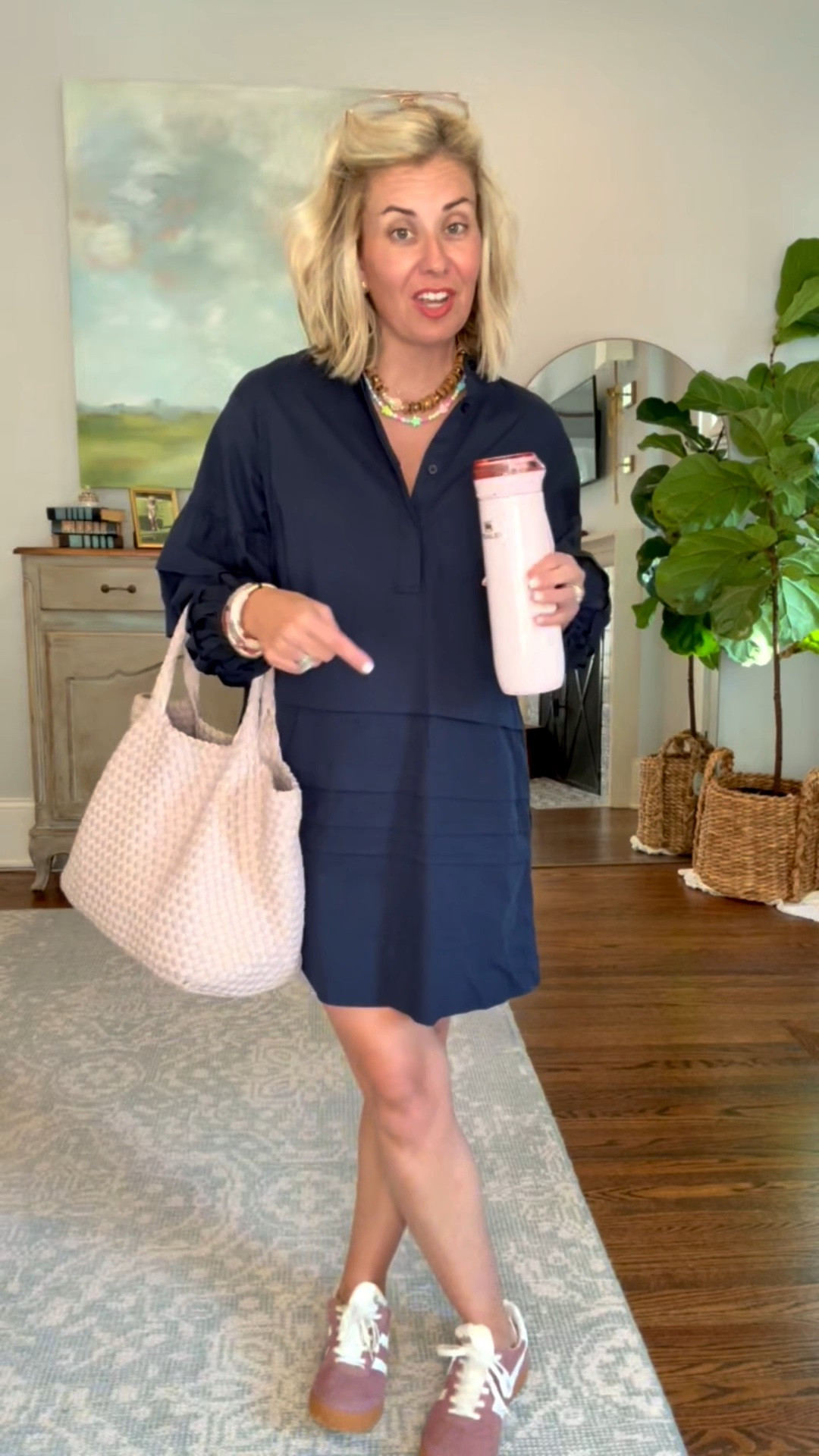 I have had every color Tuckernuck has ever made in this dress…perfection! 

Dress - xs
Sneakers 8 tts 
Naghedi bag - medium 

Codes:
Erin McDermott- mixandmatch for 25% off my necklace 
Allie + Bess - Catherine20

#LTKdayinmylife #LTKootd #LTKmomlife