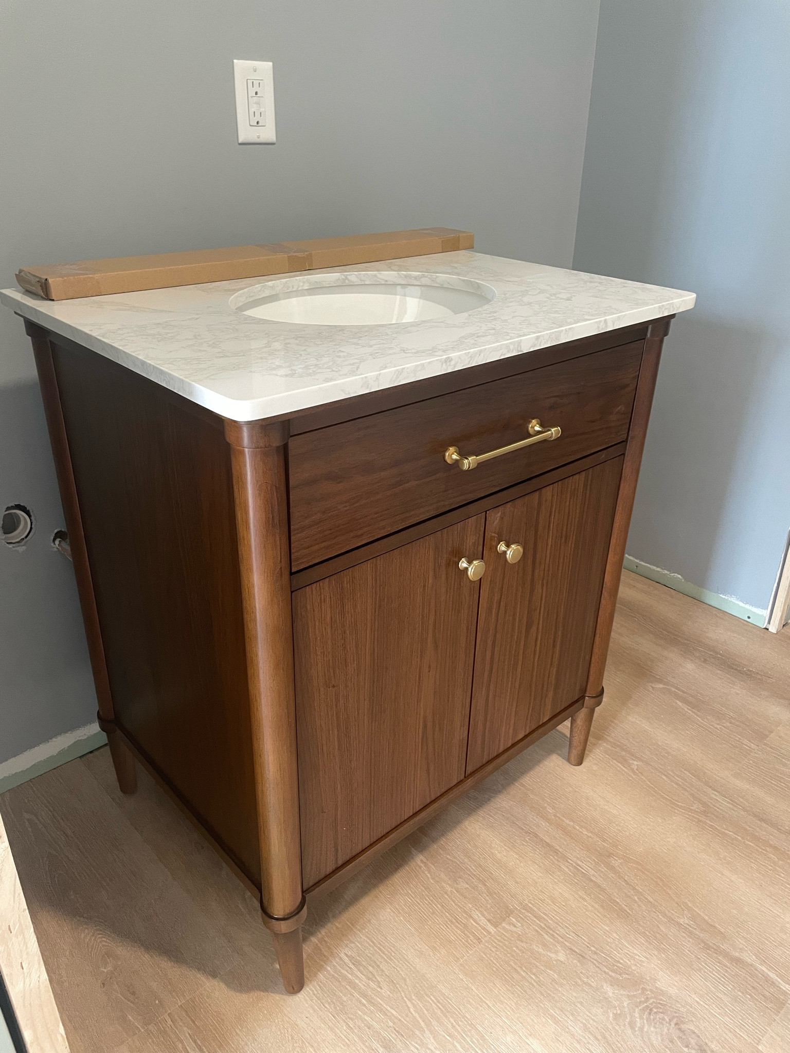 Perfect 30in bathroom vanity for my small side bathroom! 

#LTKhome #LTKfamily #LTKstyletip