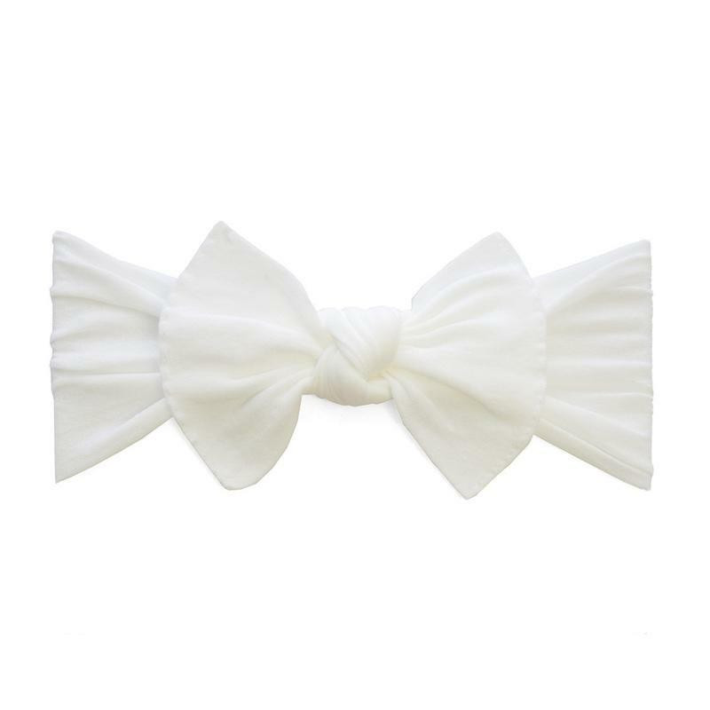 Knot Bow, White | SpearmintLOVE
