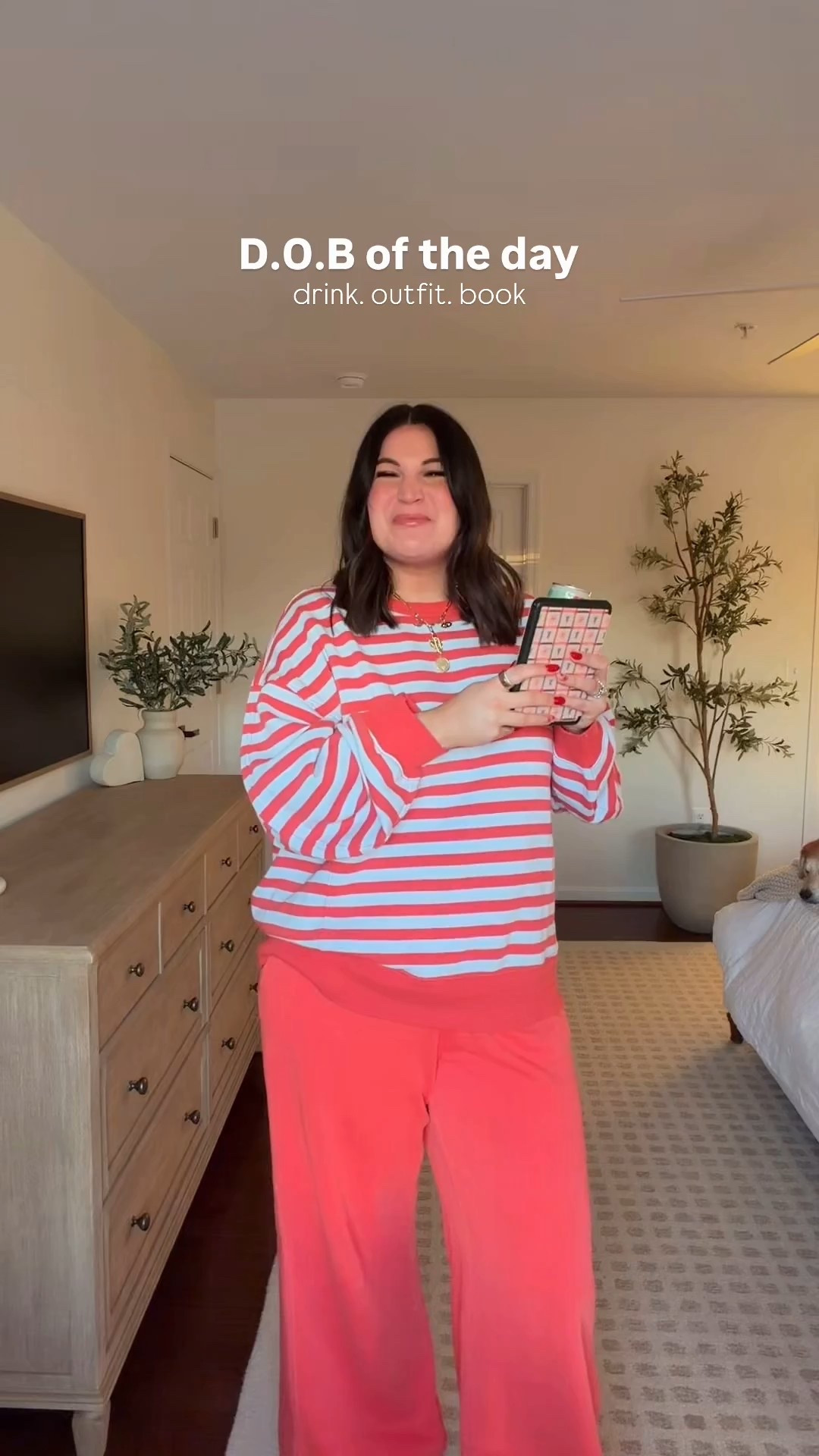 Back with another DOB of the day - drink, outfit, + book of the day 📚

Sweat shirt - large
Pants - large tall @Aerie 
Shoes - 10 @DSW 



#LTKSeasonal #LTKootd #LTKMidsize