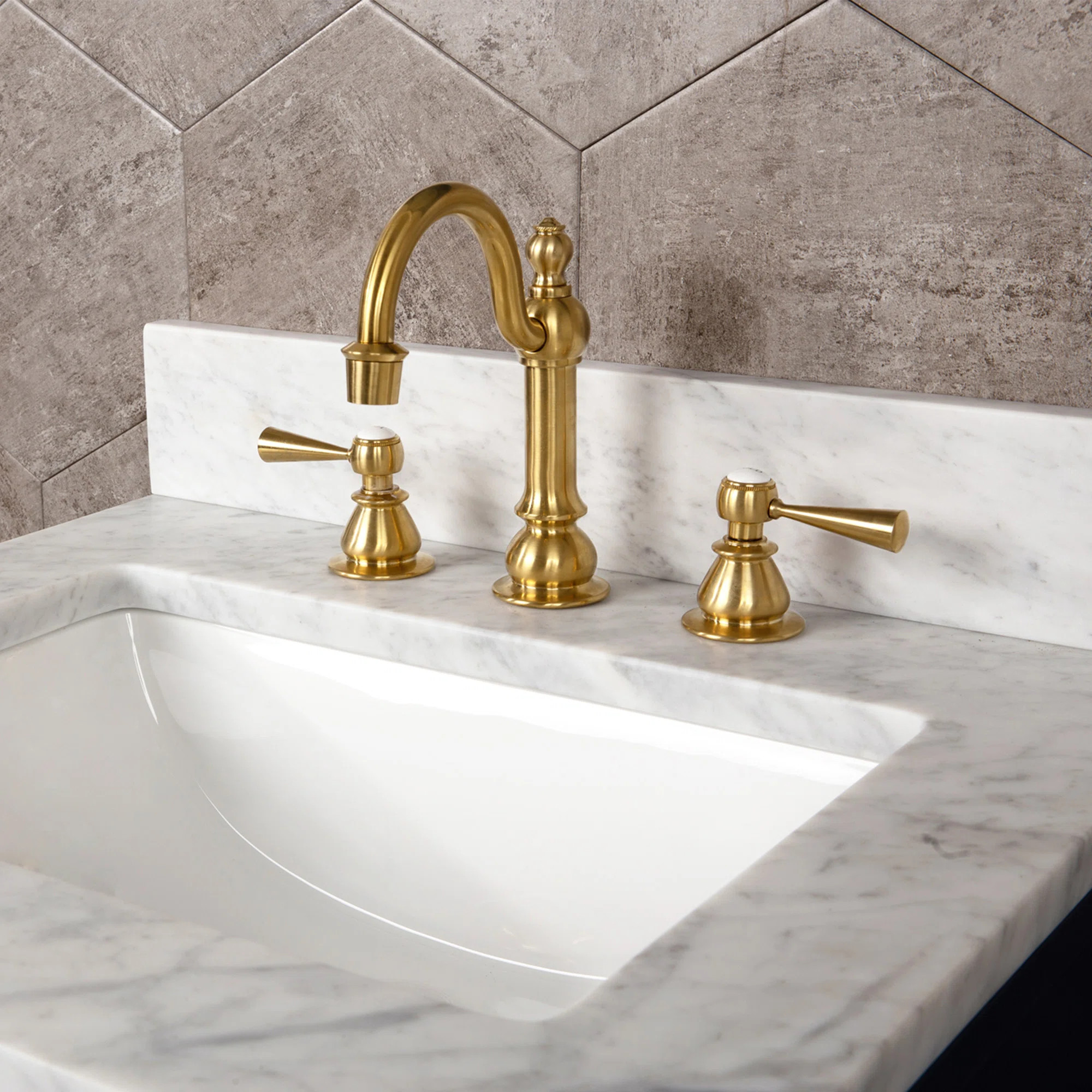 2-handle Bathroom Faucet with Drain Assembly | Perigold