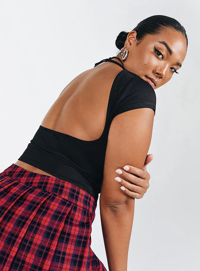 Solita Top Black | Princess Polly AU