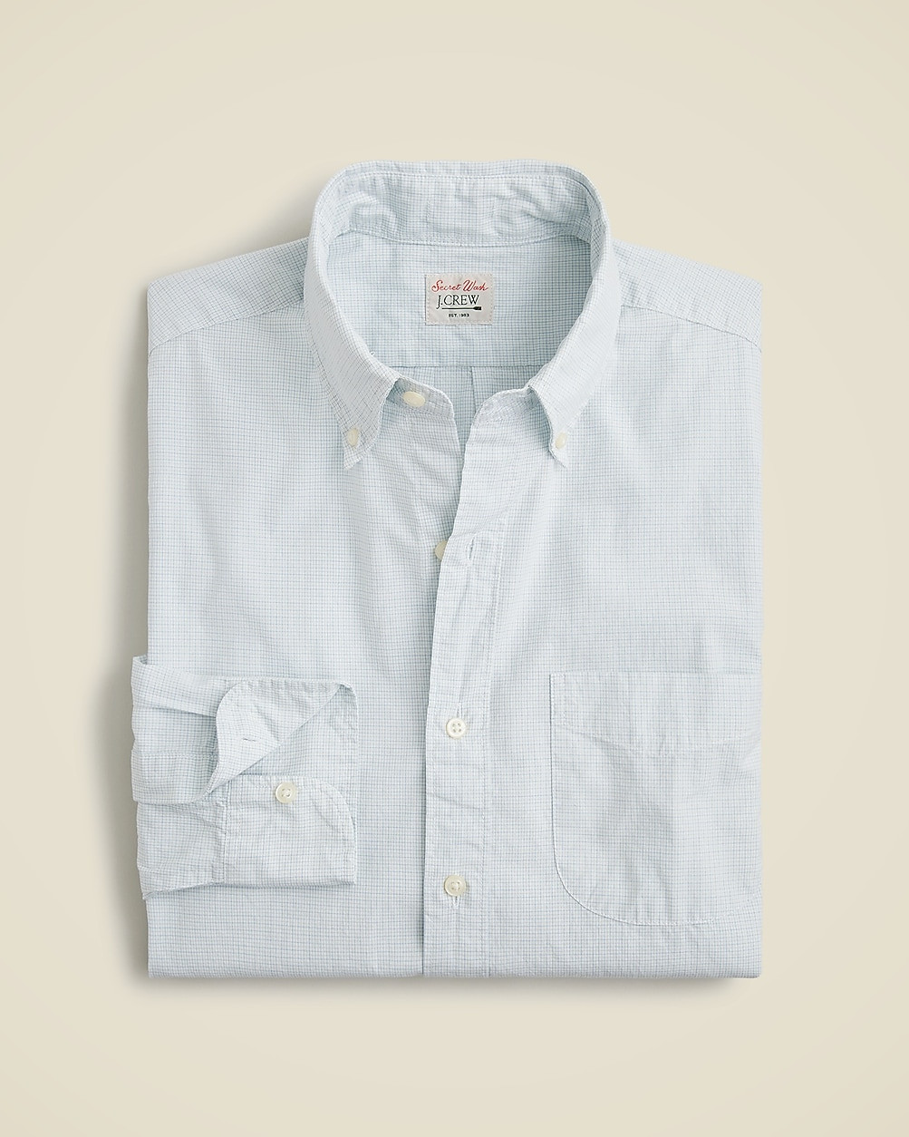 Secret Wash cotton poplin shirt | J. Crew US