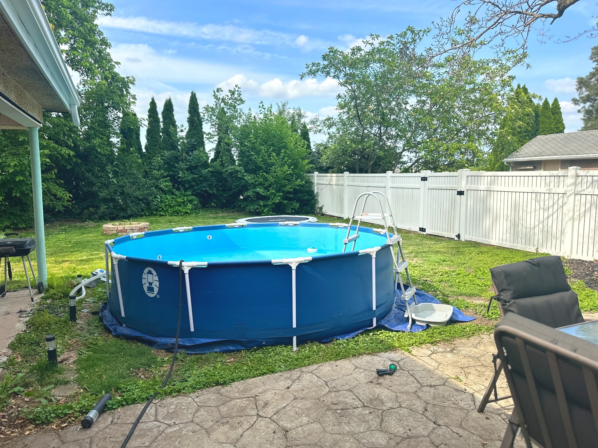 Above ground pool ☀️ 💦 

#LTKSeasonal #LTKSummerEdit #LTKSwim