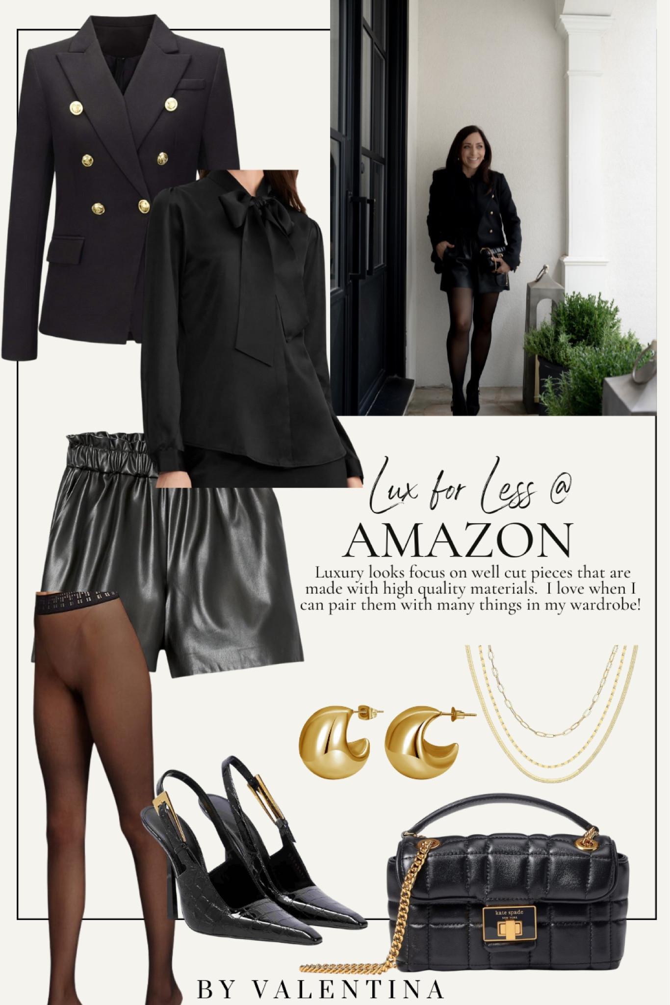  Luxury looks focus on well cut pieces that are made with high quality materials.  I love when I can pair them with many things in my wardrobe!

House of Valentina, outfit ideas, Amazon

#LTKShoeCrush #LTKSeasonal #LTKStyleTip