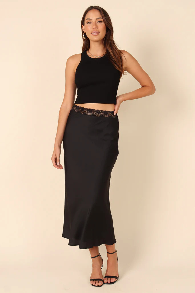 Camilla Skirt - Black | Petal & Pup (US)
